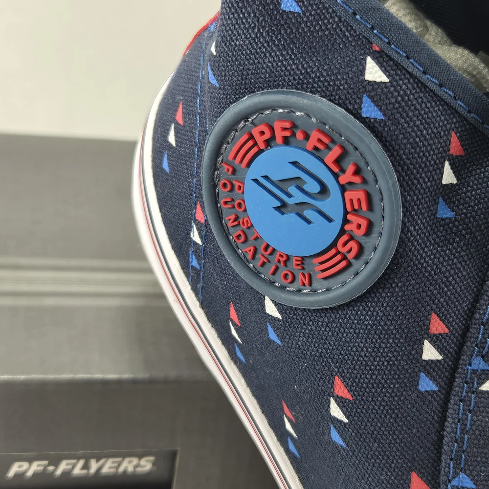 P.F. Flyers Rolland Berry Navy High-Top Canvas Sneakers Size Men's 8 Women's 9.5